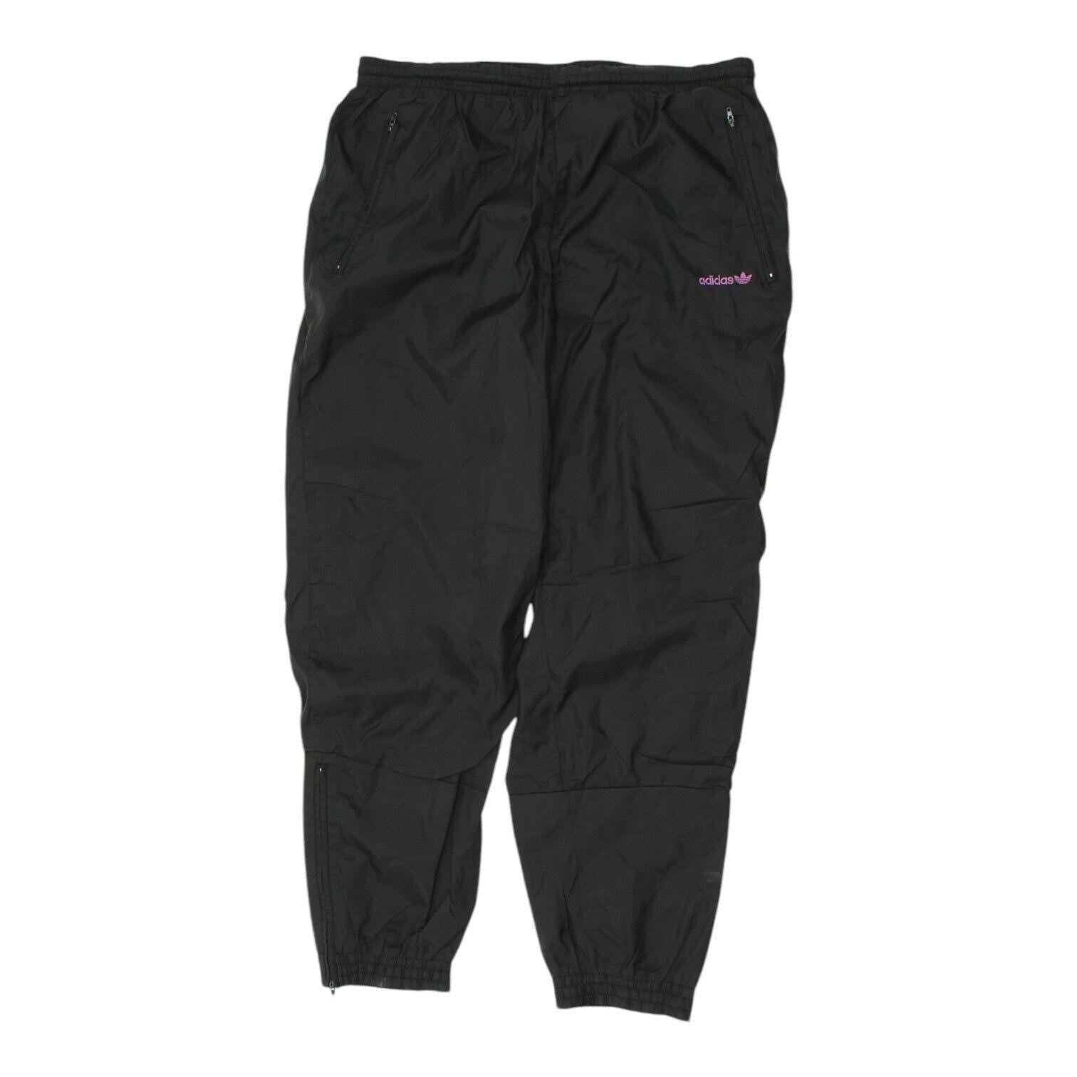 Adidas Black Tracksuit Bottoms Vintage Mens 90s Sportswear Sports Track Pants Graphic Tee – Cozy Vibes · Must-Have Style