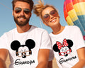 Disney Grandpa and Grandma Shirt Mickey Grandpa T Shirt Minnie Grandma Tee Grandparents Sweatshirt Mickey and Minnie Gift Disney Couple Sweatshirt – Warm & Stylish · Must-Have Style