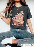 Retro Comfort Stay Weird Tshirt Boho Mushroom Sweatshirt Celestial Women Shirt Trendy Hippie Gift Floral Mushroom Sweater Sarcastic Tee Sweatshirt – Everyday Comfort · High-Quality Print