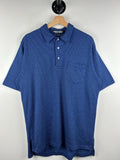Vintage 90s Polo Golf Ralph Lauren Blue Polo Shirt Size L Graphic Tee – Aesthetic Look · Must-Have Style