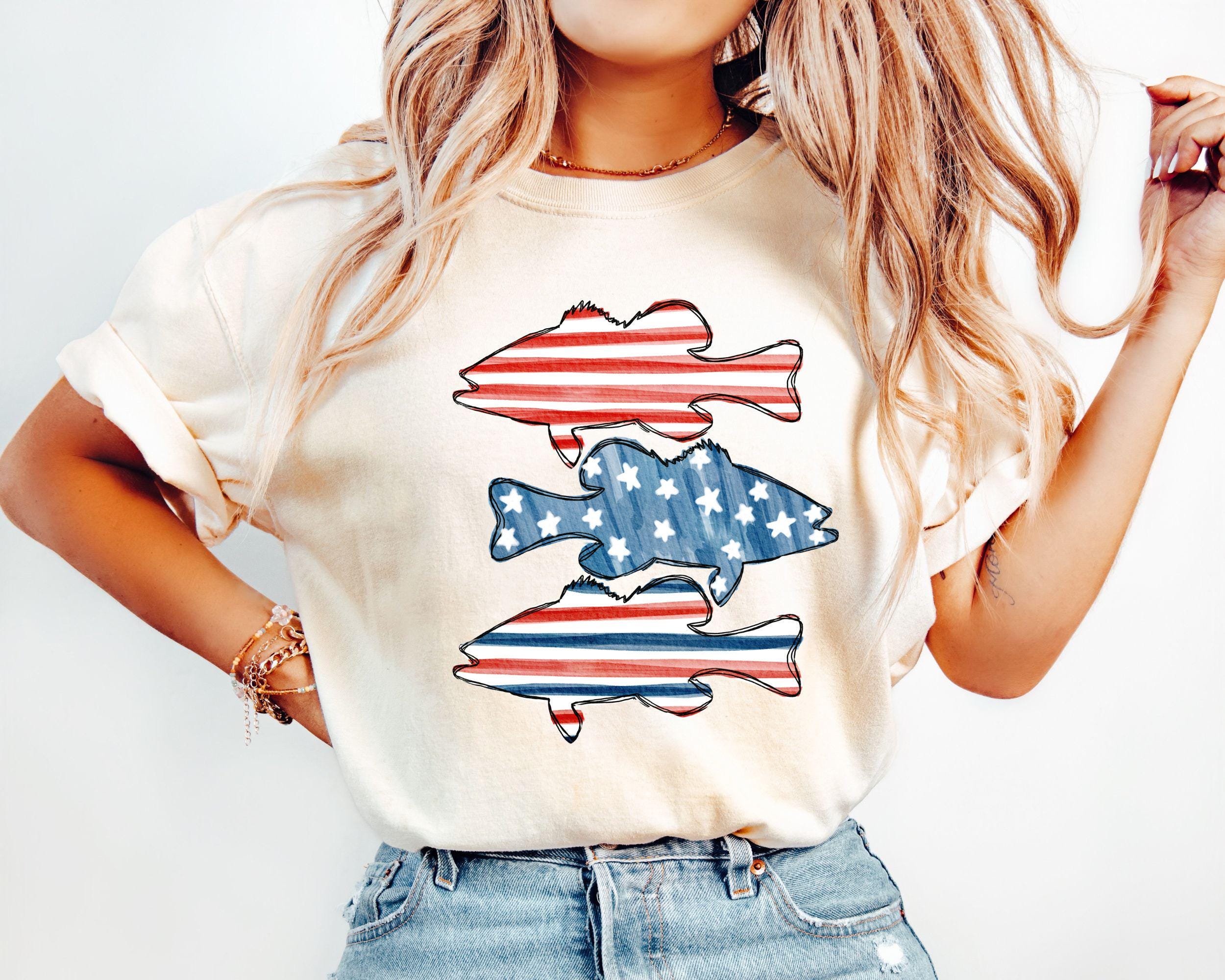 Boys fishing American Flag Shirt 4th Of July Shirt 4th of July Bass Shirt Usa Shirt Fourth Of July Shirt Patriotic Shirt 4th Of July Graphic Tee – Soft Feel · Perfect For Daily Wear
