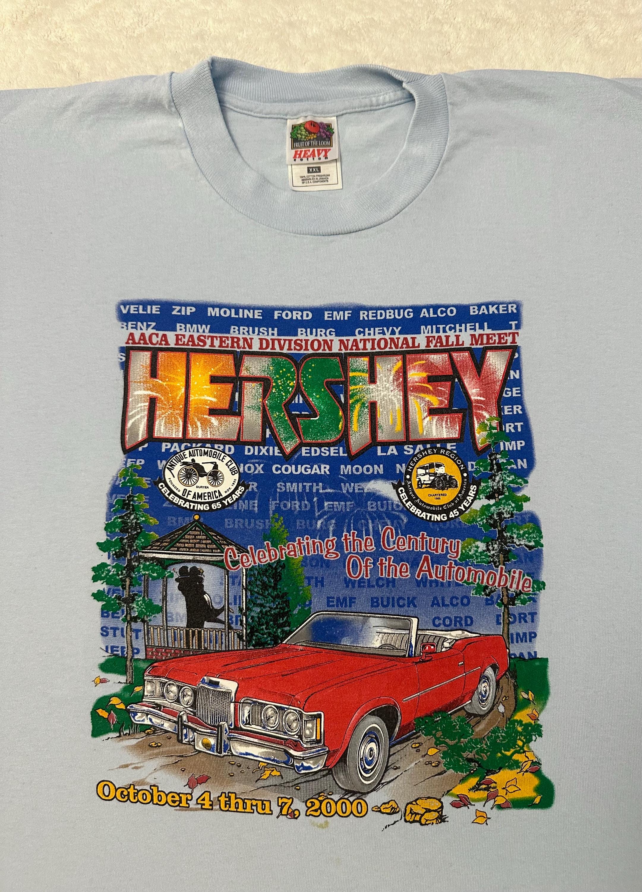 Vintage Y2K 2000 Hershey Pennsylvania Region Antique Automobile Club T Shirt XXL Graphic Tee – Fan Favorite · Perfect For Daily Wear