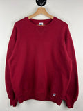 Vintage 90s Russell Athletic Blank Red Crewneck Size L Graphic Tee – Premium Graphic · Must-Have Style