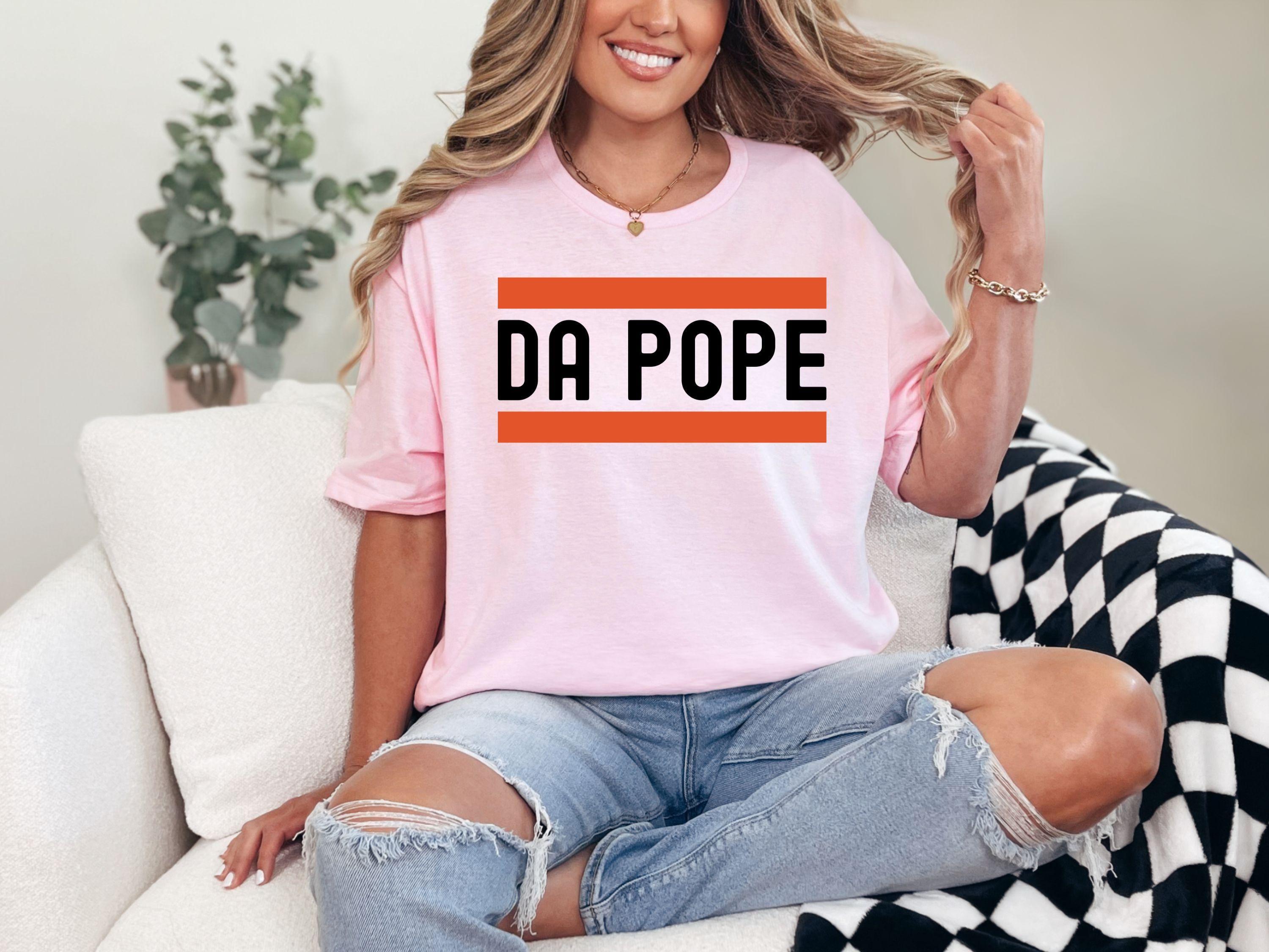 Da Pope Unisex T Shirt Pope Robert Prevost Shirt Religious Tee Pope Shirt Jesus T Shirt Gift Christian Tee Chicago Ditka CoachBears Graphic Tee – Easygoing Wear · High-Quality Print