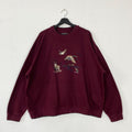 Vintage Outdoor Outfitters Sweatshirt Fish Crewneck Deer Sweater Pullover National Wildlife Ducks Unlimited Embroidered Logo XXLarge Sweatshirt – Everyday Comfort · Must-Have Style