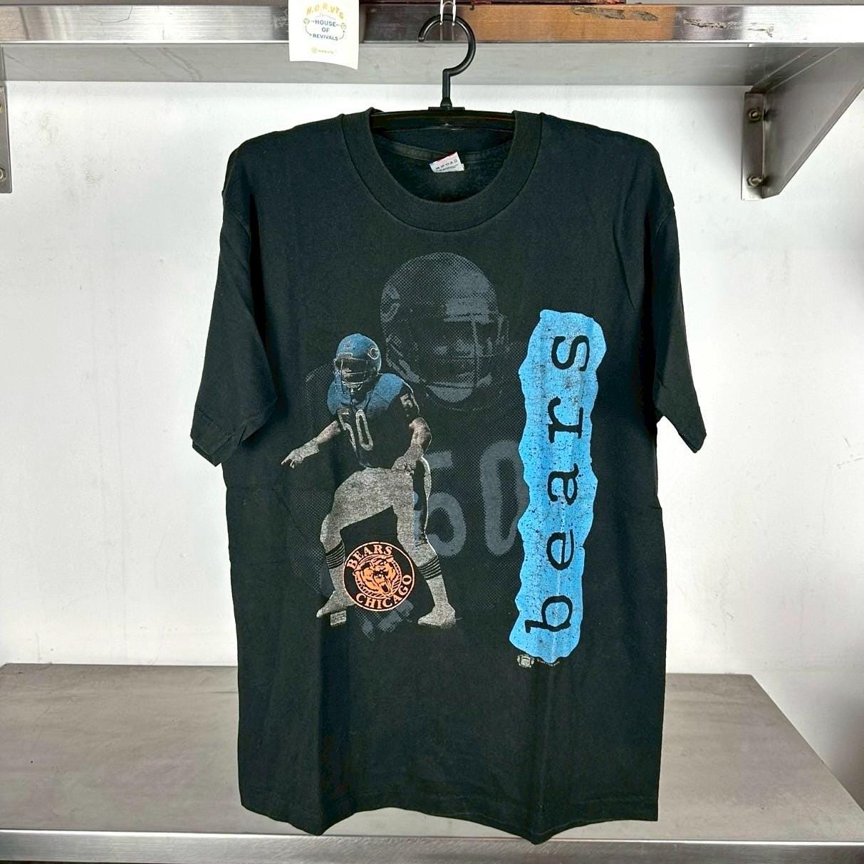 Vintage 90s Mike Singletary Chicago Bears NFL XL Single Stitch T shirt Vintage Sports Tshirt Vintage NFL Tshirt Graphic Tee – Everyday Comfort · Trending Graphic Apparel