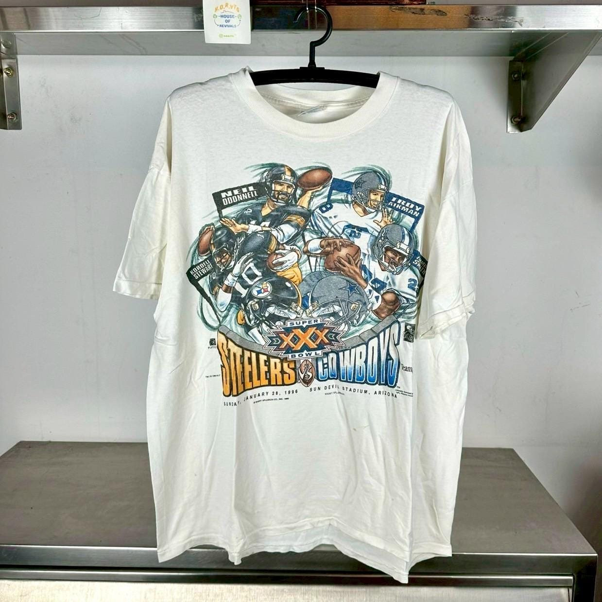 Vintage 1996 NFL Super Bowl Pittsburgh Steelers VS Dallas Cowboys XL T shirt Vintage Dallas Cowboys shirt Vintage Sports Tshirt Graphic Tee – Everyday Comfort · Must-Have Style