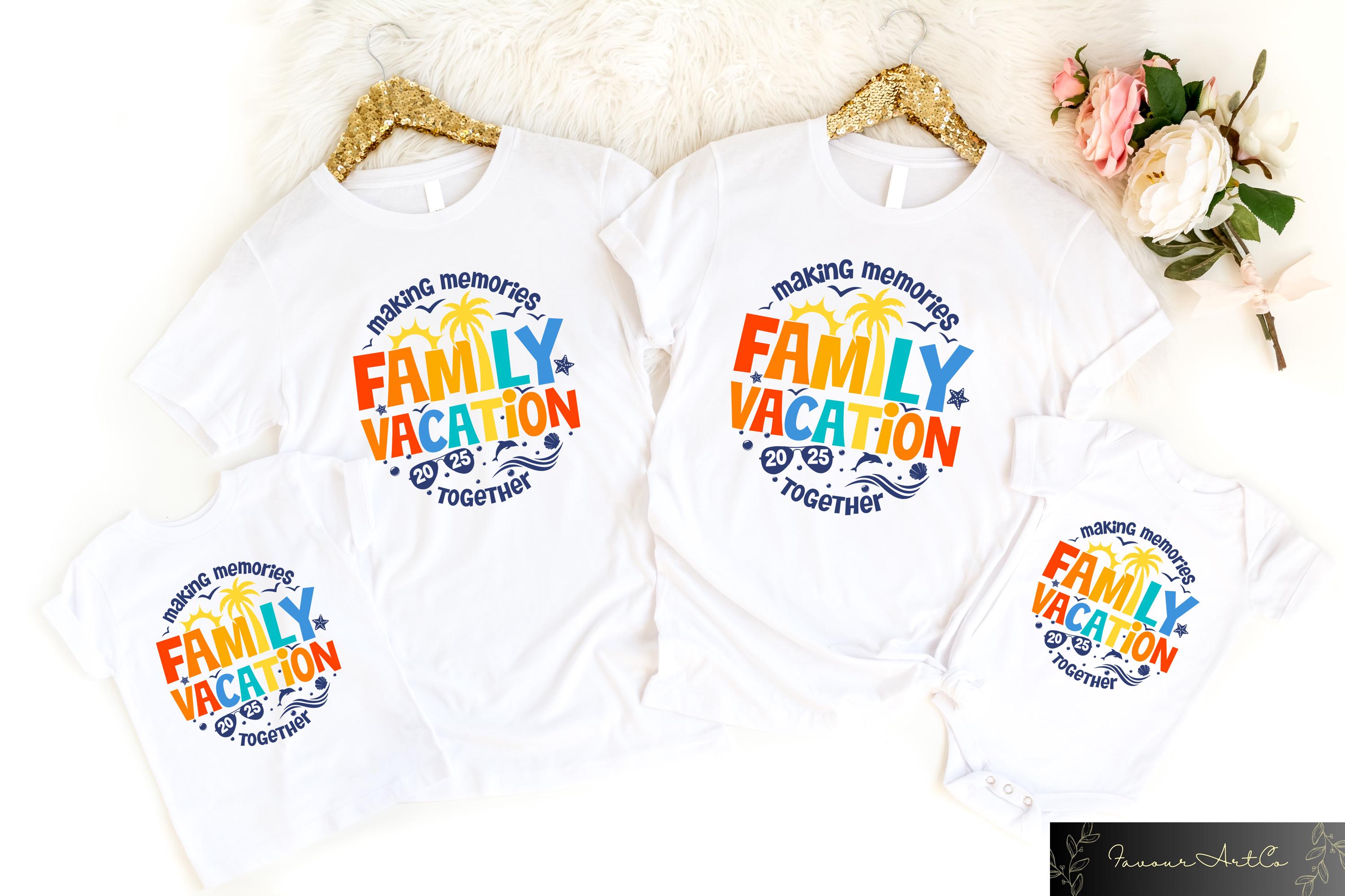 Family Vacation 2025 T shirt Making Memories Together Shirt Family Vacation Gift Family Matching Crewneck Summer Holiday Tee Graphic Tee – Feel-Good Design · Trending Graphic Apparel