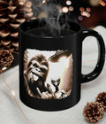 Bigfoot Alien Coffee Mug 11oz and Large 15 oz Fun Novelty Cryptid Coffee Cup Home Office Decor Cute Alien Gifts Sasquatch Lover39s Mug Graphic Tee – Everyday Comfort · Must-Have Style