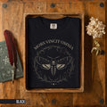 Dark Academia Shirt Gothic Clothes Moth Shirt Dark Vintage Art Whimsigoth Top Book Lover Shirt Dark Gift Book Lover Shirt Graphic Tee – Warm & Stylish · Perfect For Daily Wear