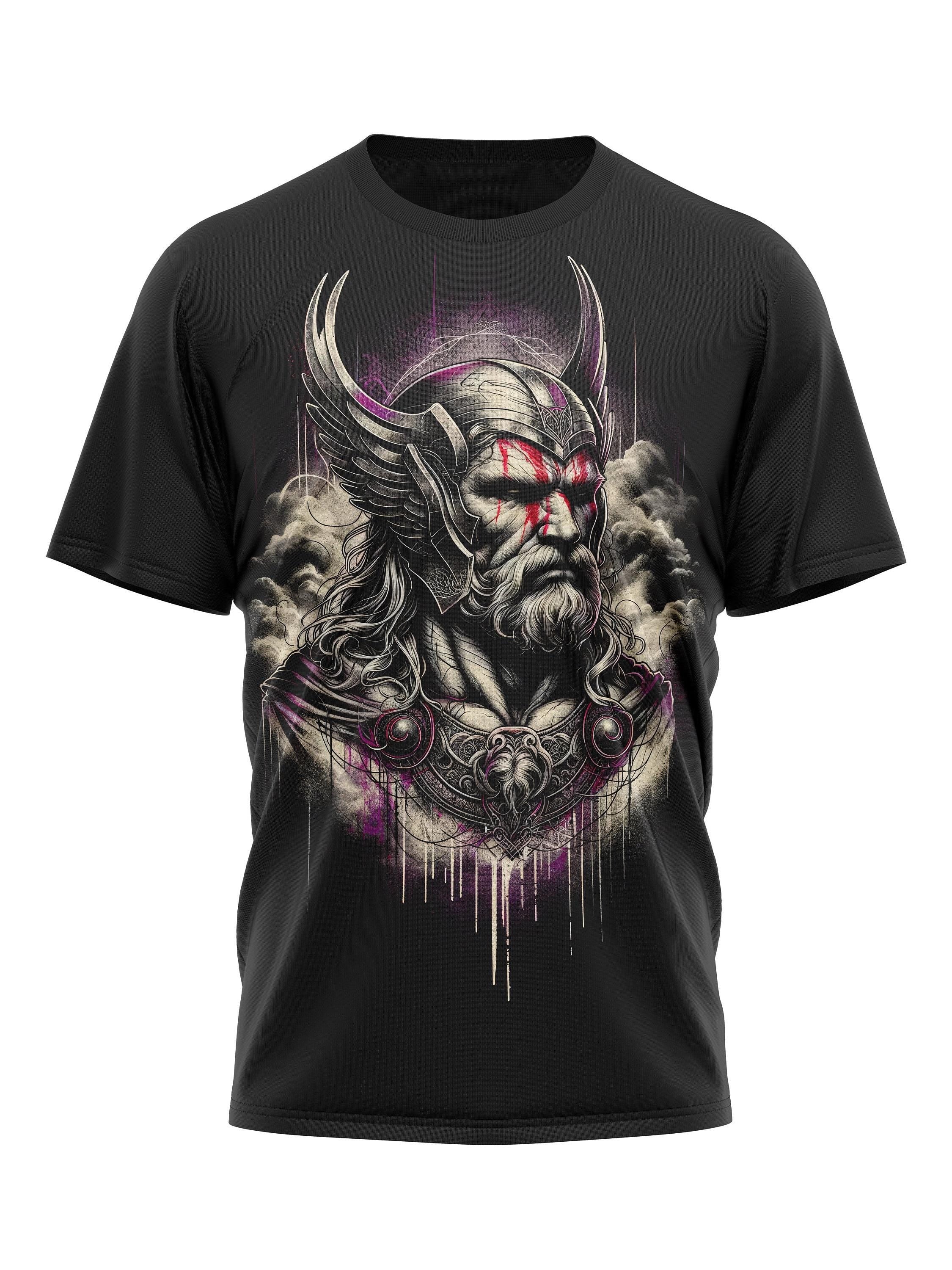 Berserker Viking Warrior Mens T Shirt Gothic Pagan Graphic Tee – Soft Feel · Must-Have Style