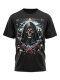 Grim Reaper Mens T Shirt Death Metal Grunge Gothic Norse Graphic Tee – Aesthetic Look · High-Quality Print