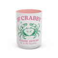 Beach Vibes Crab Coffee Mug Fun Gift for Ocean Lovers Coastal Decor Cute Coffee Cup Beach Themed Drinkware Crabby Mug Graphic Tee – Warm & Stylish · Must-Have Style