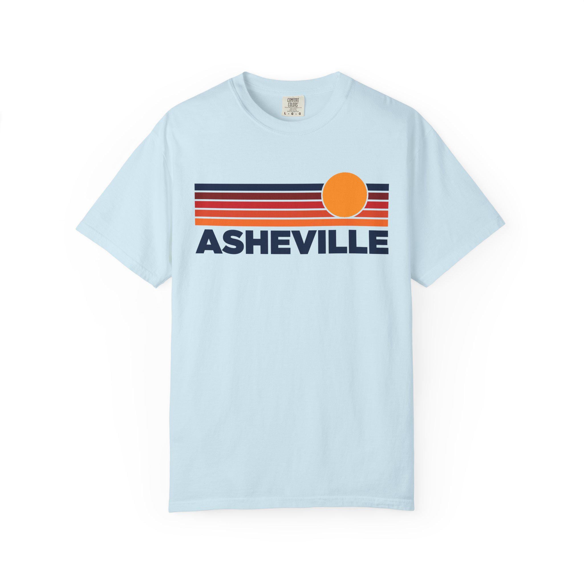 Asheville North Carolina Graphic Tee Comfort Colors Retro Unisex Asheville T shirt Graphic Tee – Fan Favorite · Trending Graphic Apparel