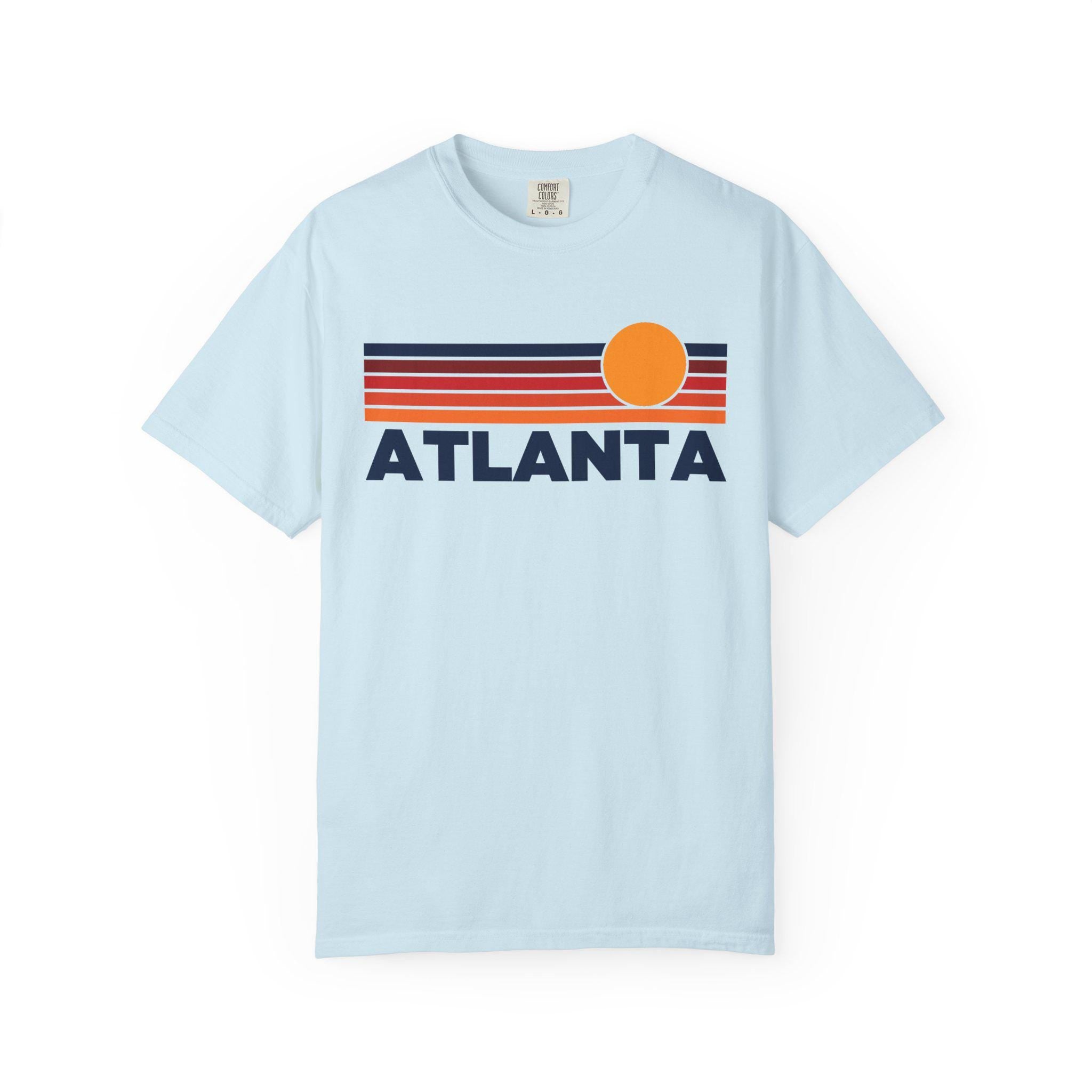 Atlanta Georgia Graphic Tee Comfort Colors Retro Unisex Atlanta T shirt Graphic Tee – Premium Graphic · Great Gift For Fans