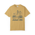 Jackson Hole Wyoming Graphic Tee Mountain Illustration Jackson Hole T Shirt Graphic Tee – Aesthetic Look · Top Pick For Any Outfit