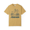 Telluride Colorado Graphic Tee Mountain Illustration Telluride T Shirt Graphic Tee – Warm & Stylish · Great Gift For Fans