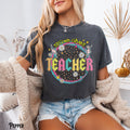 Second Grade Teacher Shirt Teacher Tee 2nd Grade T Shirt Back To School Leopard Rock and Roll Trendy Gift For Teacher Graphic Tee – Soft Feel · Trending Graphic Apparel