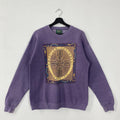Vintage 90s Santa Fe Sweatshirt American Southwest Crewneck Santa Fe Sweater Pullover American Eagle Outfitters Print Logo Purple Medium Sweatshirt – Feel-Good Design · Trending Graphic Apparel