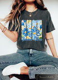 Summer Flowers Shirt Summer Vibes T shirt Floral Summer Beach Tee Summer Holiday Gift Trendy Girls Vacation Crewneck Graphic Tee – Easygoing Wear · Perfect For Daily Wear