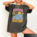 Retro Comfort Beach Shirt Sunshine On My Mind T shirt Girls Vacation Outfit Aesthetic Summer Vacation Gift Trendy Beach Holiday Tee Graphic Tee – Premium Graphic · Top Pick For Any Outfit