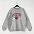 Vintage Indiana University Sweatshirt Indiana University Crewneck Indiana Sweater Pullover Indiana Hoosiers Print Logo Grey Large Sweatshirt – Cozy Vibes · Great Gift For Fans