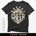 Cheer Team Customizable Shirt Personalized Cheerleader Tee with Sleeves School Spirit Gift for Cheerleading Squad Graphic Tee – Easygoing Wear · Great Gift For Fans