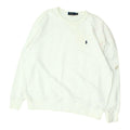 Polo Ralph Lauren Sweatshirt Vintage Designer Mens XL White Casual Crew Neck Sweatshirt – Feel-Good Design · Great Gift For Fans