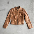 y2k vintage 200039s brown leather moto jacket arden b size xs extra small Graphic Tee – Easygoing Wear · Trending Graphic Apparel