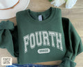 4th Grade Teacher Sweatshirt Fourth Grade Teacher Shirt Teacher Gift for Back to School 4th Grade Team Shirt Cozy Teacher Crewneck Sweatshirt – Feel-Good Design · Top Pick For Any Outfit