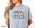 Third Grade Teacher Shirt Teacher Team Back to School Shirt 3rd Grade Teacher Shirt Hello 3rd Grade Tshirt First Day of School Tee Graphic Tee – Warm & Stylish · Great Gift For Fans