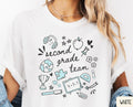 Second Grade Team Shirt 2nd Grade Teacher Shirts 2nd Grade Shirt Second Grade Crew Back to School Teacher Tee Graphic Tee – Premium Graphic · Must-Have Style