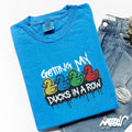 Getting My Ducks in a Row T Shirt Funny Rubber Duck Tee Colorful Graffiti Style Procrastination Gift Graphic Tee – Soft Feel · High-Quality Print