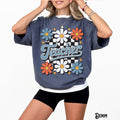 Retro Teacher Shirt Teacher Tee Back to School Flower T Shirt Checker Floral Vintage Back 2 School Gift for Teacher Graphic Tee – Bold Style · Trending Graphic Apparel