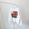 Vintage 90s Pittsburgh Steelers 1996 football vintage white sweatshirt M Sweatshirt – Aesthetic Look · Must-Have Style