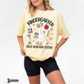 Kindergarten Teacher Shirt Teacher Tee Kindergarten T Shirt Back To School Silly Goose Retro Whimsical Teacher Gift Graphic Tee – Bold Style · Trending Graphic Apparel