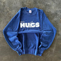 Vintage 90s Jerzees Tag Hersheys Hugs Spellout Big Logo Printed Sweatshirt Pullover Crewneck Sweater Hersheys Colour Royal Blue Size Large Sweatshirt – Soft Feel · Trending Graphic Apparel
