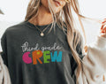3RD Grade CREW Shirt Tee Back to School 3rd Grade Teacher Team Shirts New Teacher Gift Third Grade Team Shirt Graphic Tee – Cozy Vibes · Trending Graphic Apparel