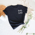 Retro Comfort Rad Dad T shirt Father39s Day Shirt Cool Dad Crewneck Dad39s Birthday Gift Father39s Day Outfit Funny Daddy Shirt Graphic Tee – Bold Style · Perfect For Daily Wear