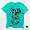 Birds of Austin Texas Unisex Tee Retro Inspired Graphic Shirt Birdwatchers Gift Austin Texas Souvenir Vintage Style T Shirt Nature Graphic Tee – Everyday Comfort · Top Pick For Any Outfit