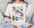 Retro Lilo and Stitch Ohana Means Family Shirt Coquette Disney Matching Vacation Tee Hawaiian Luau Castle Outfit Cute Summer Disney Trip Tee Graphic Tee – Bold Style · Top Pick For Any Outfit