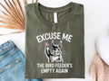 Excuse Me The Bird Feeders Empty Again Shirt Squirrel Shirt Funny Squirrel T Shirt Squirrel Bird Feeder Shirt Gift Squirrel Lovers Graphic Tee – Soft Feel · Great Gift For Fans