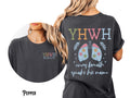 Christian Shirt YHWH Tee Yahweh Every Breath Hebrew Front and Back Religious Apparel Faith Bible Verse Lungs Gift Graphic Tee – Feel-Good Design · High-Quality Print