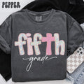Comfort Colors Fifth Grade Shirt Teacher Tee 5th Grade TShirt Back to School Fifth Grade Department Gifts Crew Squad Graphic Tee – Warm & Stylish · Perfect For Daily Wear