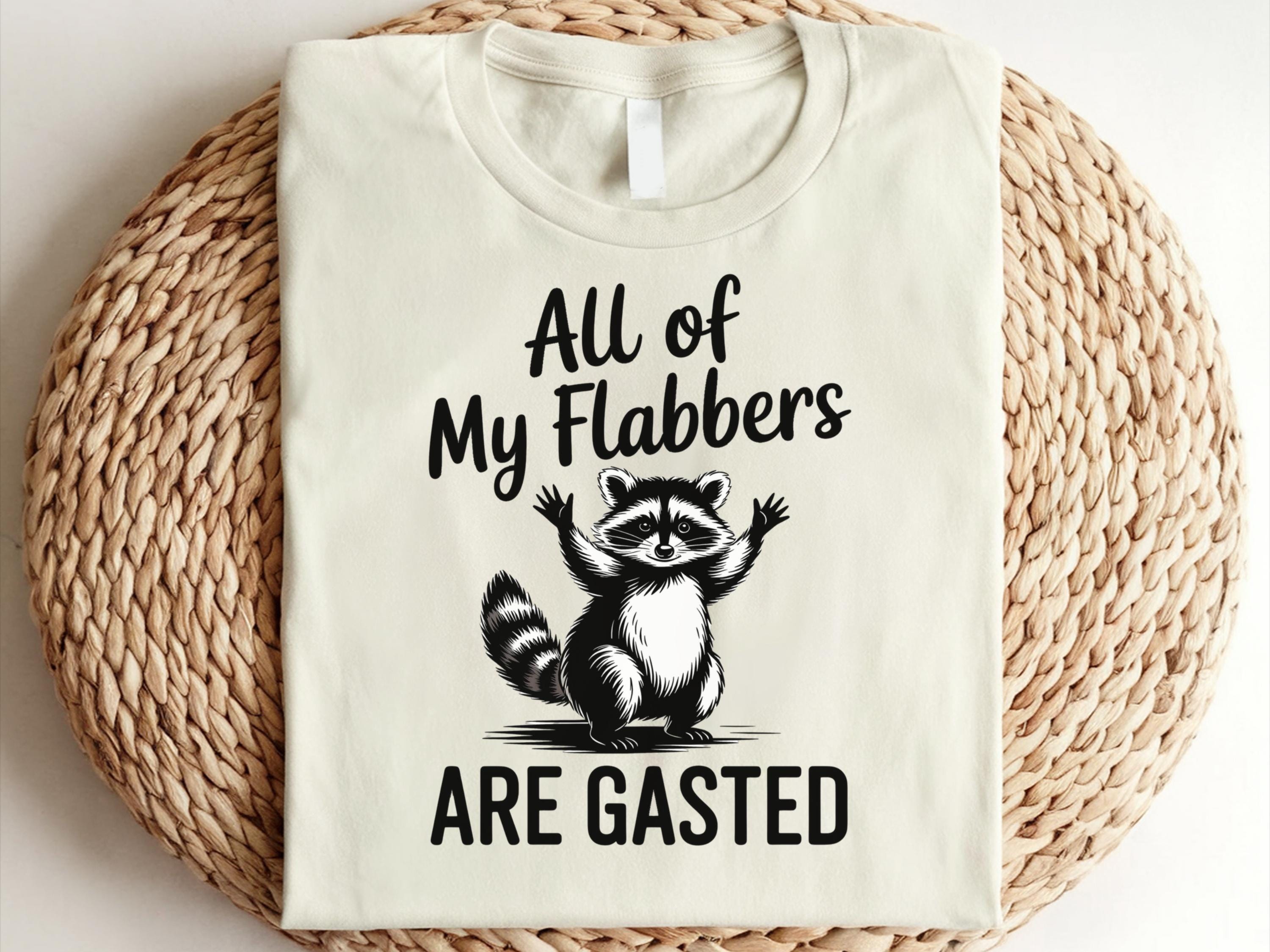 My Flabbers Are Gasted Shirt Flabbergasted Shirt Raccoon Meme Tshirt Retro Meme T Shirt Funny Adult Humor Raccoon Shirt Unhinged Tee Graphic Tee – Fan Favorite · Trending Graphic Apparel