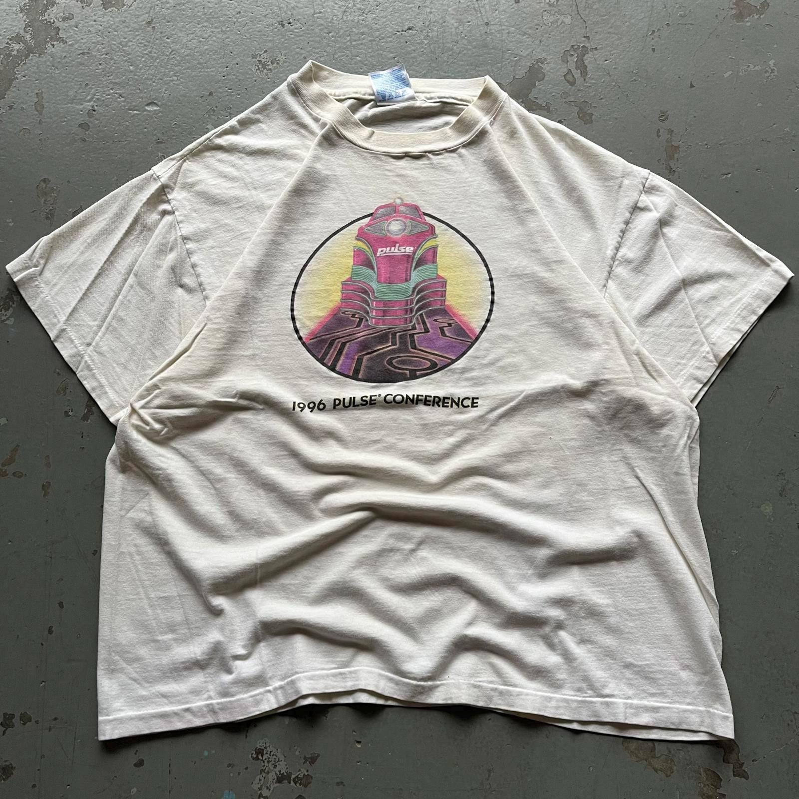 Vintage 90s Pulse Techno Technology Grunge Graphic Shirt Graphic Tee – Fan Favorite · Top Pick For Any Outfit