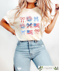 Coquette 4th Of July Shirt Coquette Bow Fourth Of July T shirt Patriotic Women Gift Coquette American Flag Tee Freedom Crewneck Graphic Tee – Fan Favorite · Trending Graphic Apparel