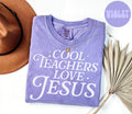 Comfort Colors Teacher Shirt Cute Back to School Tee Bible Verse Christian Teacher Appreciation Gift First Day of School TShirt Jesus Graphic Tee – Premium Graphic · High-Quality Print