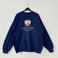 Vintage 90s United States Naval Academy Sweatshirt Naval Academy Crewneck Naval Academy Sweater Annapolis Military Embroidered Logo XLarge Sweatshirt – Warm & Stylish · Trending Graphic Apparel