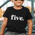 Fifth Birthday Shirt Five Shirt for Boy Five Shirt Girl Vintage Toddler T Shirt Natural Toddler Shirt 5th Birthday TShirt 5 Year Old Vintage Graphic Tee – Premium Graphic · Top Pick For Any Outfit